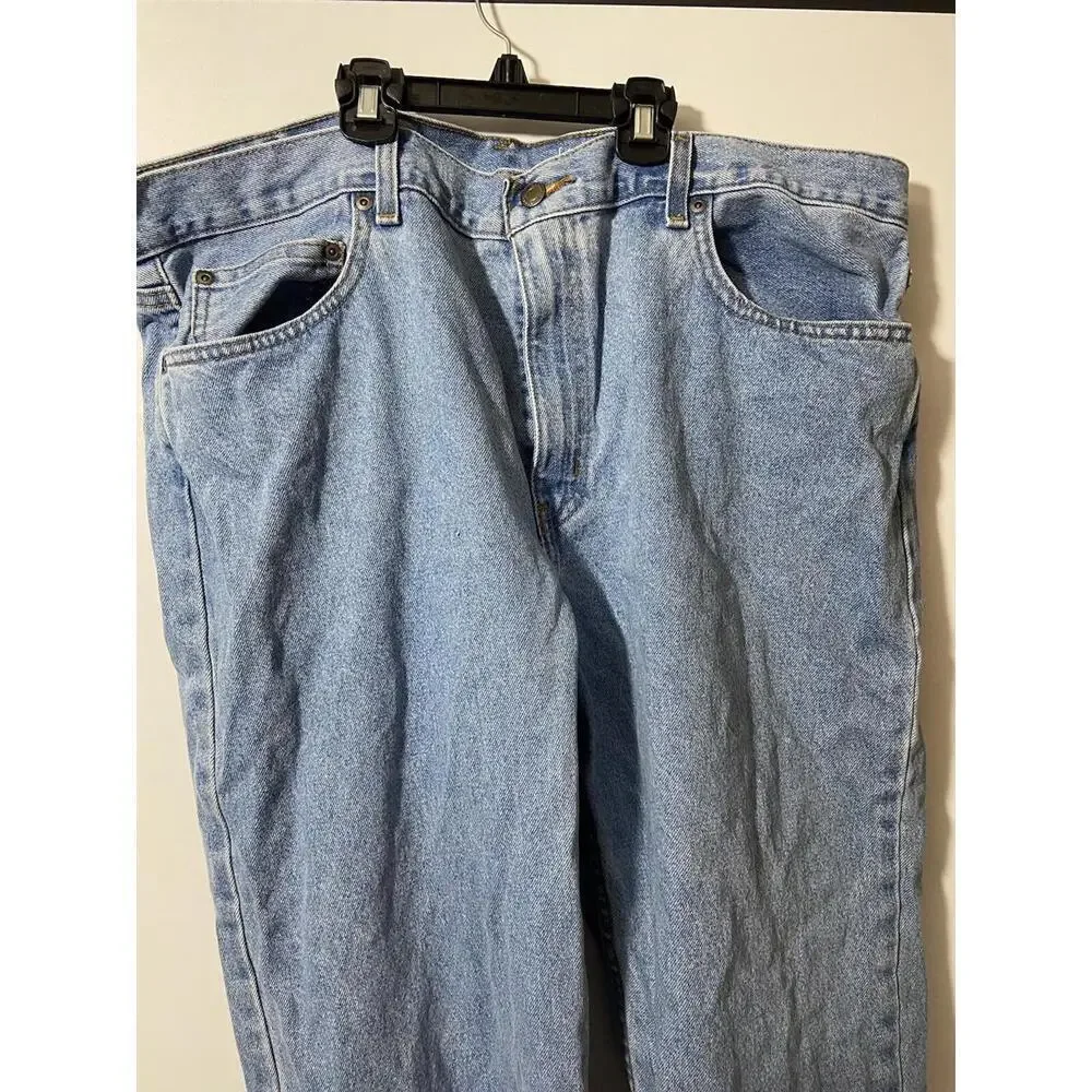 George Men's Regular Fit Jeans 40x30 Light Wash (1)